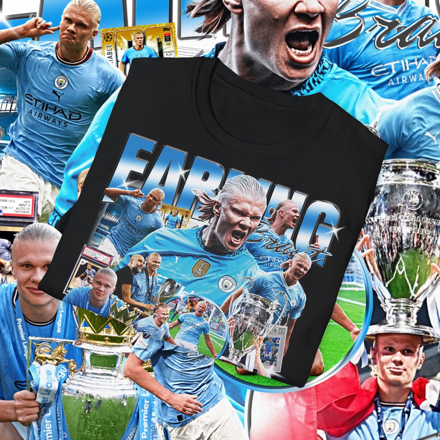 Earling Haaland Graphic Tee